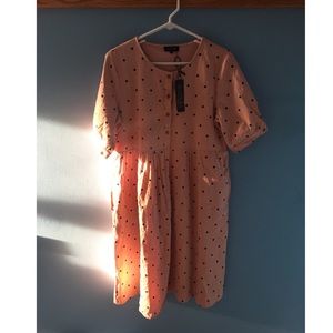 NWT Roolee Brandee polka dot dress
